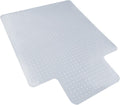 Protective Clear Office Chair Mat - No-Pile Carpet - 45 x 53
