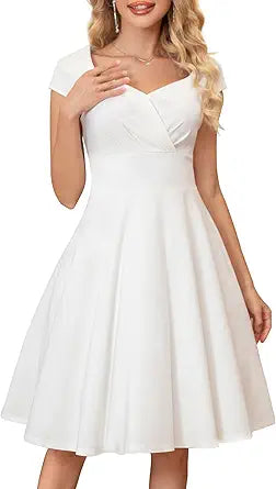 Bbonlinedress Women Short 1950s Retro Vintage Cocktail Dresses