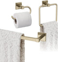 Amerock Golden Champagne Towel Bar Set for Stylish Bathrooms