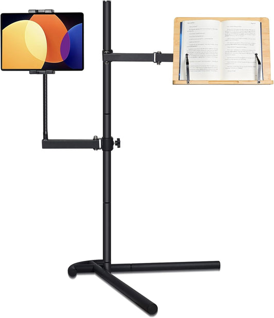 Wishacc Adjustable Book Stand - Hands-Free Reading