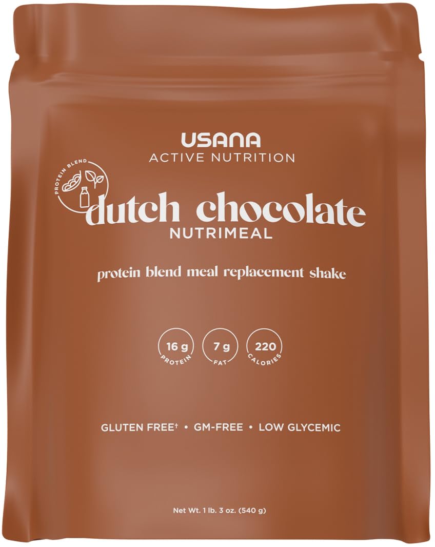 USANA Meal Replacement Shake - Dutch Chocolate for Nutrition