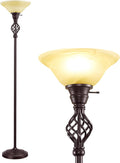 GyroVu Torchiere Floor Lamp: Stylish LED Lighting for Any Room