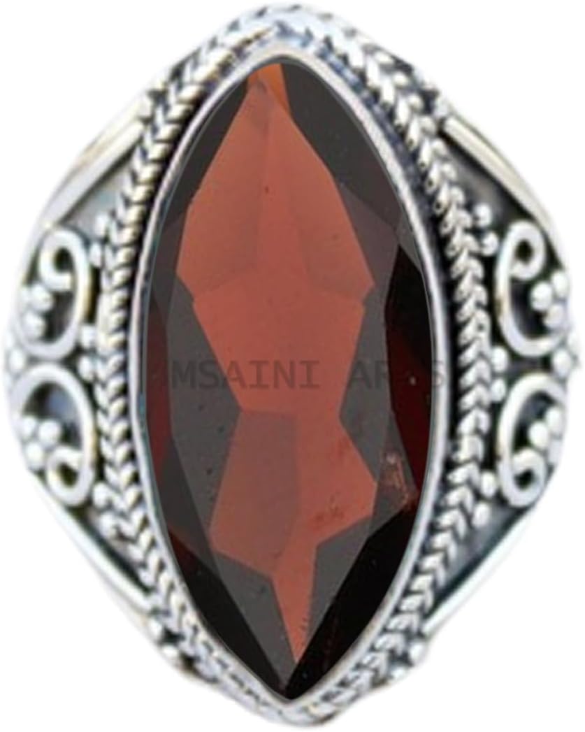 Solid 925 Sterling Silver Ring for Women & Girls with Mystic Quartz