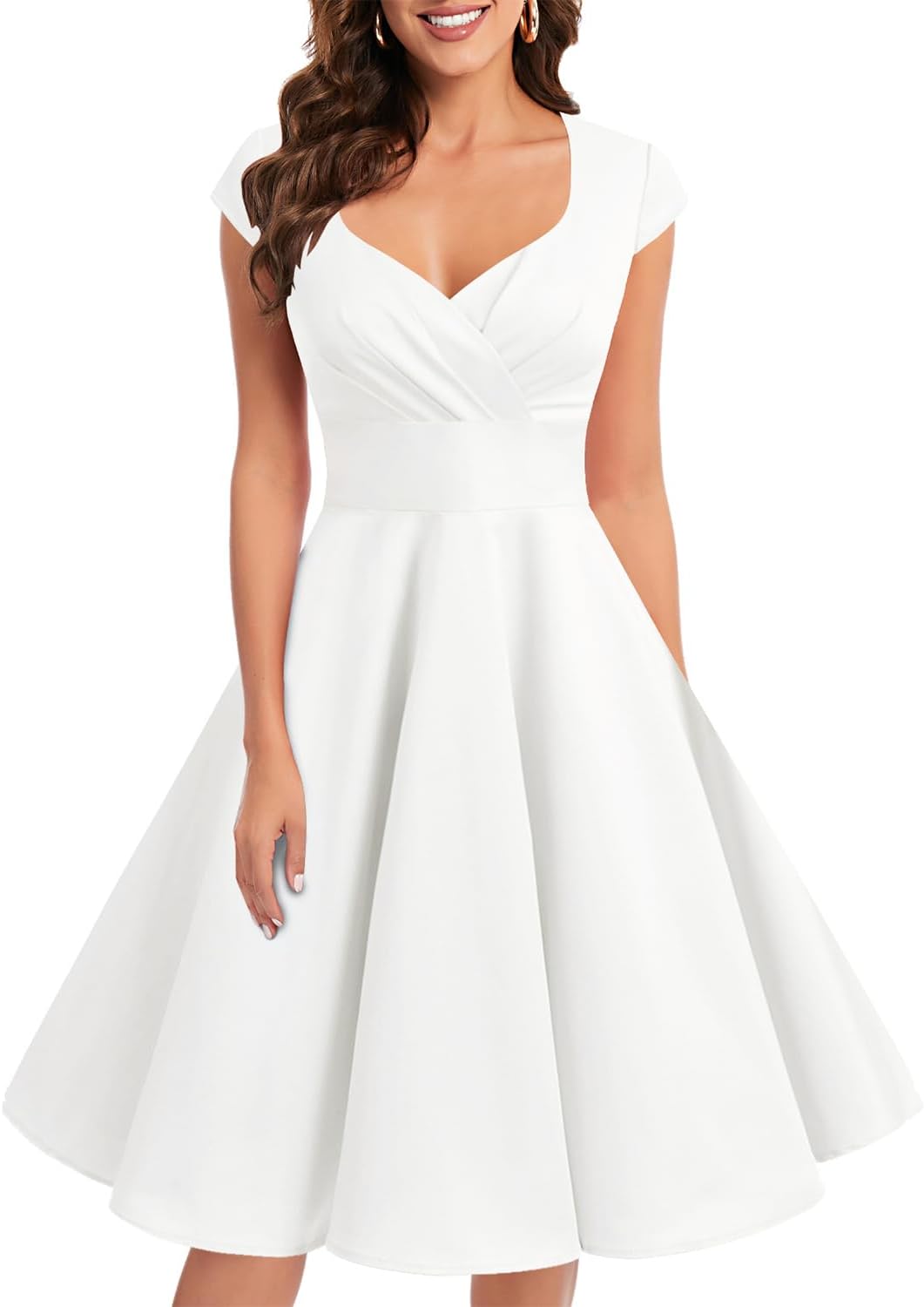 Bbonlinedress Women Short 1950s Retro Vintage Cocktail Dress