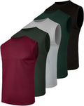 Mesh Active Tank Top 5 Pack - Breathable Workout & Training Tanks