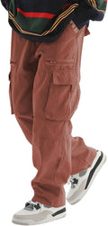 Wild Cargo Pants Loose Fit Y2K Drawstring Casual Hiking Pants