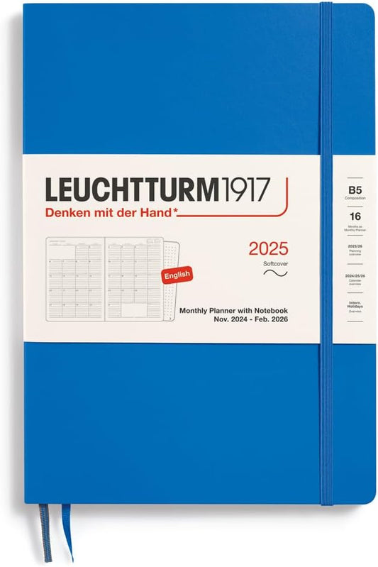 2025 Monthly Planner & Notebook - LEUCHTTURM1917 Sky Edition