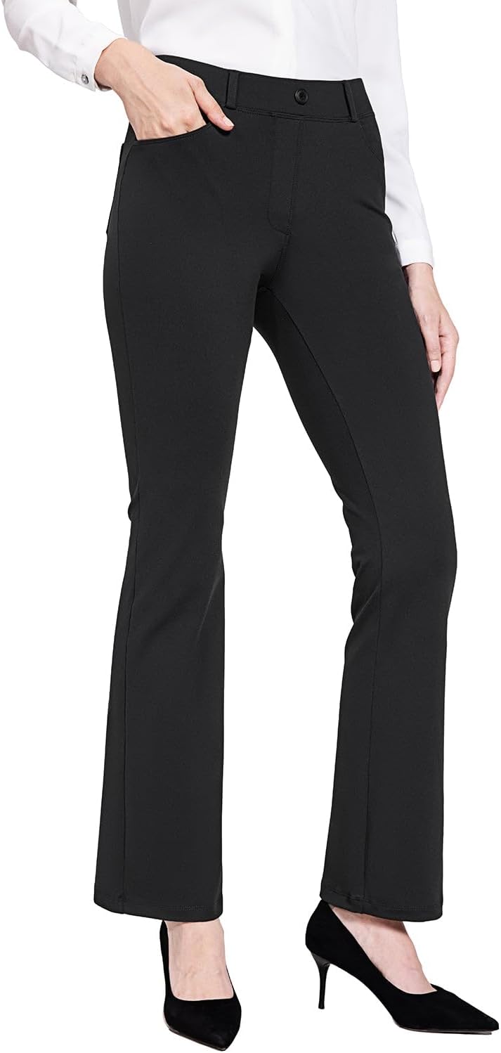 baleaf Womens Dress Pants for Yoga and Business Casual Wear