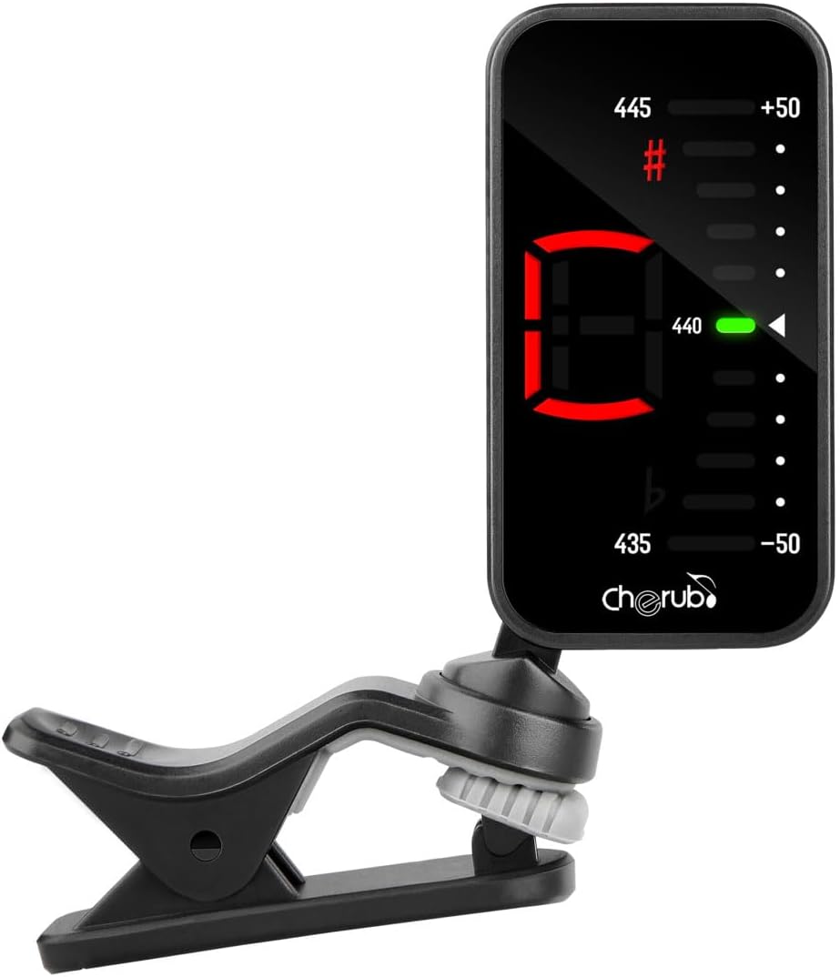 NUX Cherub Clip-On Guitar Tuner - High Accuracy!