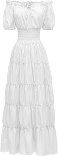 Renaissance Women Medieval Chemise Dress for Women - Floor Length