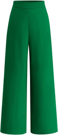Women High Waisted Wide Leg Pants - Office & Business Casual