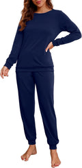 PrinStory Womens Pajama Set Long Sleeve Sleepwear - Soft (Style 7LZF)