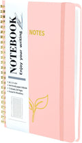 Lined Spiral Journal Notebook for Women & Men - Portable A5 Hardcover