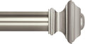 Ivilon Drapery Treatment Window Curtain Rod Square Design 72 to 144 in