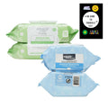 Exfoliating Makeup Remover Wipes, Twin Pack, 100 Count