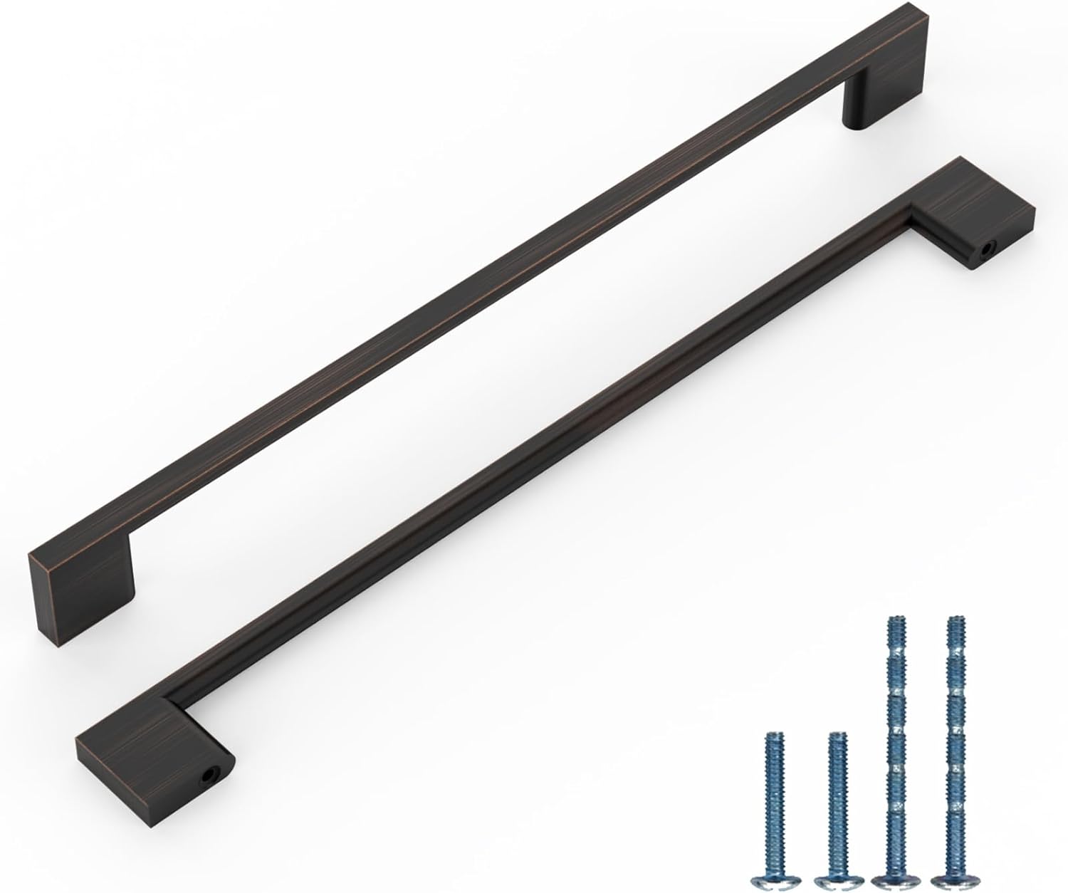15 Inch Kitchen Cabinet Handles in Oil Rubbed Bronze Finish