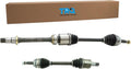 Front Driver & Passenger CV Axle Set for 2012-13, 2016-17 Toyota Camry