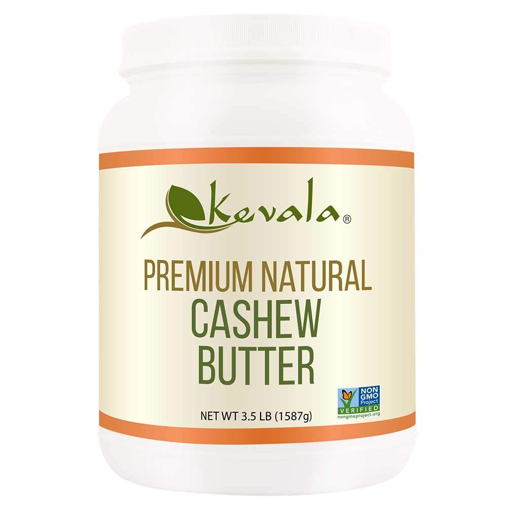 Kevala Cashew Butter - Creamy, Vegan, No Sugar Added Spread