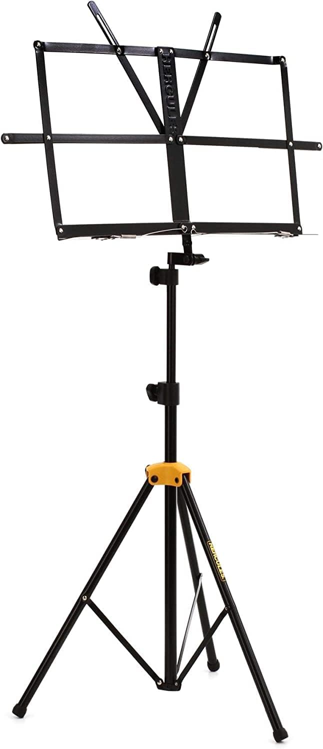 Hercules BS050B EZ Desk Compact Folding Music Stand Review