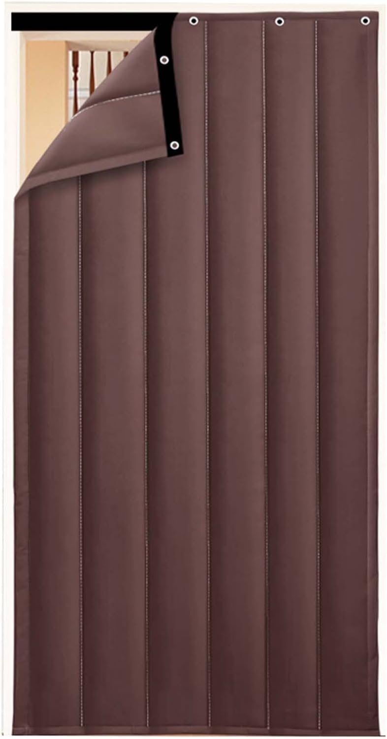 XYXH Magnetic Thermal Door Curtain: Auto Closer, All-Season Insulation