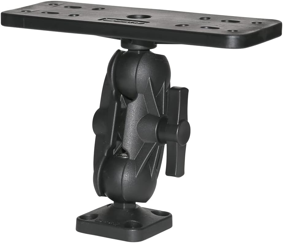 Scotty 0163 Ball-Mount Fish Finder with Universal Mounting Plate