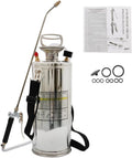 Heavy Duty Stainless Steel Sprayer 2 Gallon Pump Sprayer - Durable
