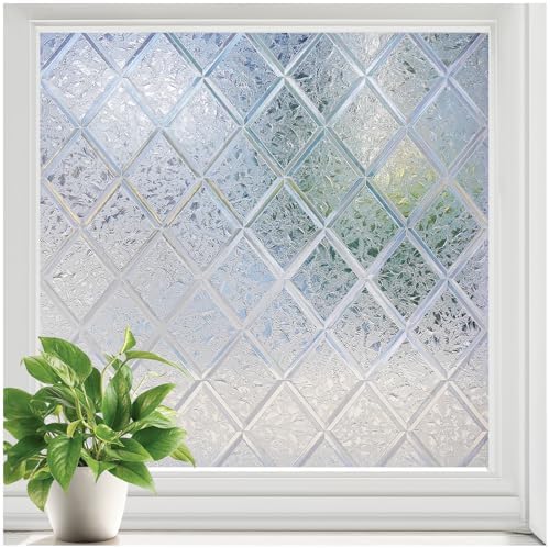 rabbitgoo Decorative Privacy Window Film for Home and Office