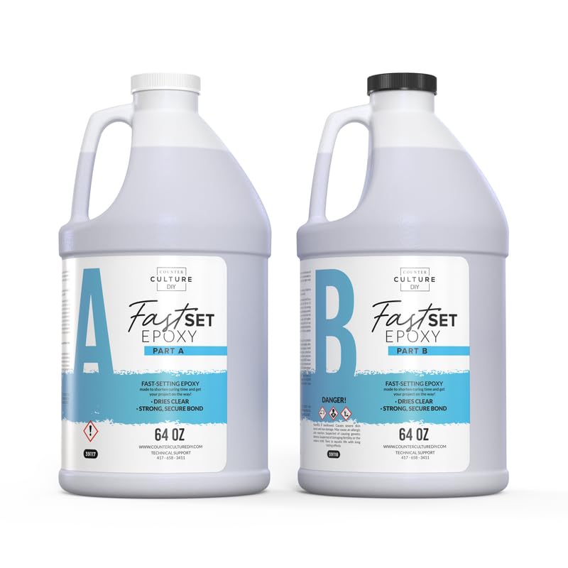 Counter Culture DIY Fast Set Epoxy Resin Kit for Art Projects