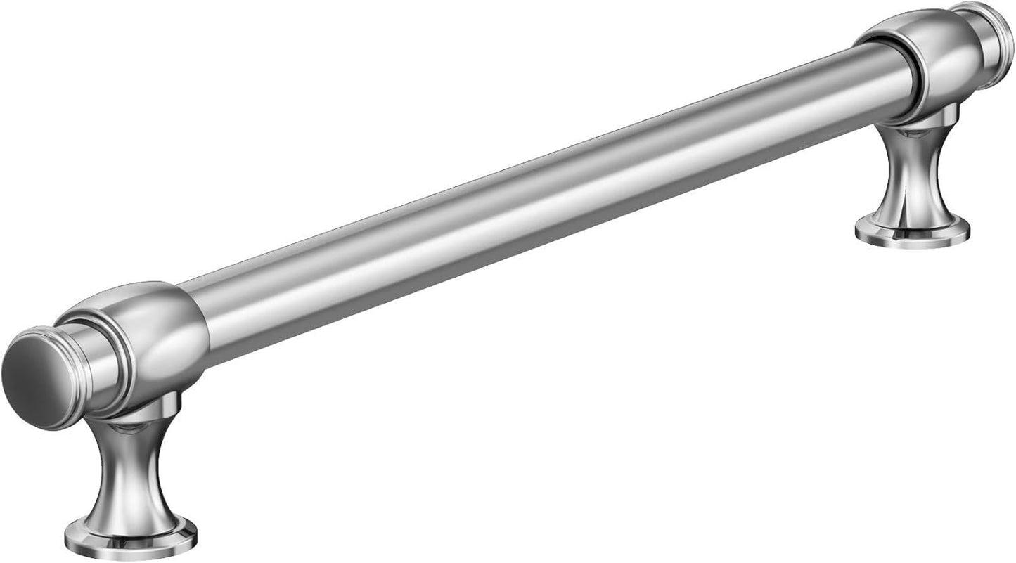 Polished Chrome Appliance Pull for Elegant Home Design