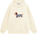 Aelfric Eden Cartoon Dog Hoodie for Couples - Stylish Comfort