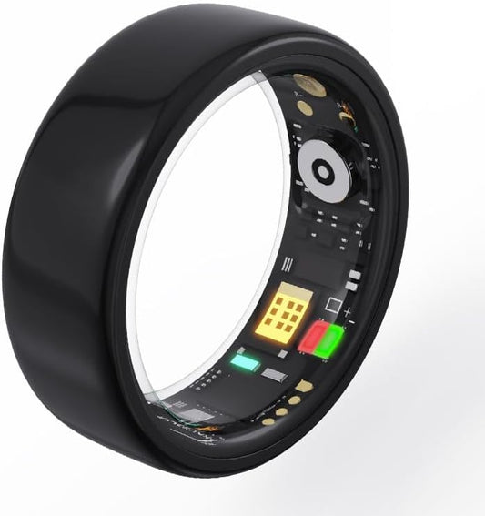24/7 Health Monitoring Smart Ring - IPX8 Water-Resistant