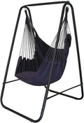 YUCAN Hammock Chair Stand Set - Weather Resistant, Space-Saving & Stylish - 450 lbs Capacity!
