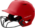 EvoShield Batting Helmet with Facemask - Scarlet Matte Large/X-Large