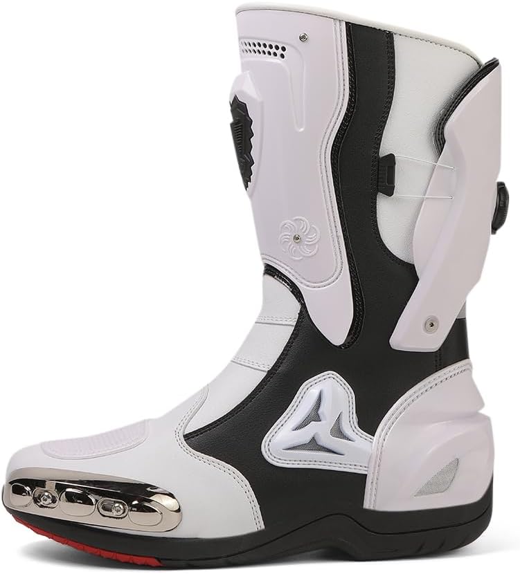 Motorcycle Riding Boots for Men and Women - Leather Protection