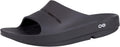 OOFOS OOahh Recovery Slide Black - Supportive Recovery Sandal
