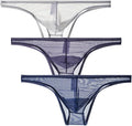 Golirsteca Men's Mesh Bulge Pouch Bikini Briefs