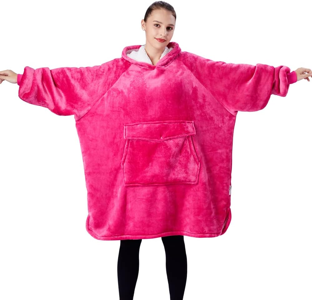 Krifey Wearable Blanket Hoodie for Cozy Comfort and Style