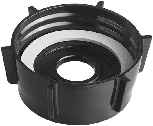 Oster Black Plastic Blender Base with Seal Ring - Improved Durability