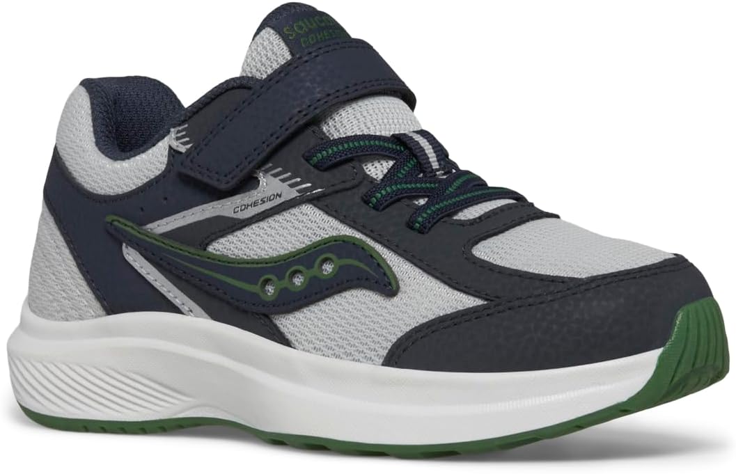 Saucony Unisex-Child Cohesion KDZ Sneaker for Active Kids