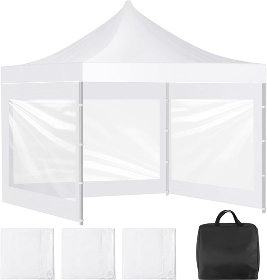 Waterproof Sun Shade Walls for 10x10 Canopy -Set of 3