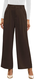Wide Leg Pants for Women High Waisted Work Trousers - Two Inseam