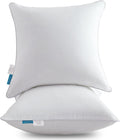 30 x 30 Pillow Inserts Set of 2 - Plush Euro Pillow Inserts for Sofa