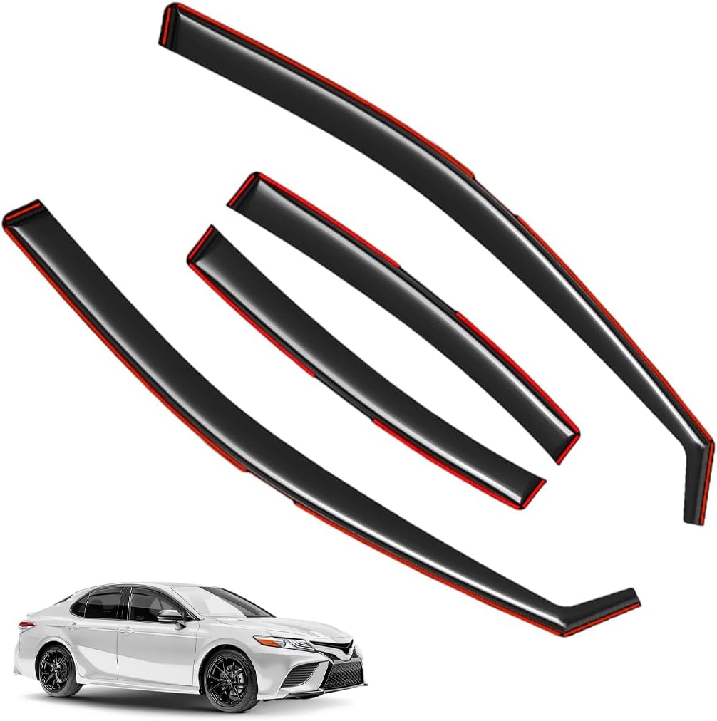 in-Channel Window Visors Rain Guards for Toyota Camry 2018-2024