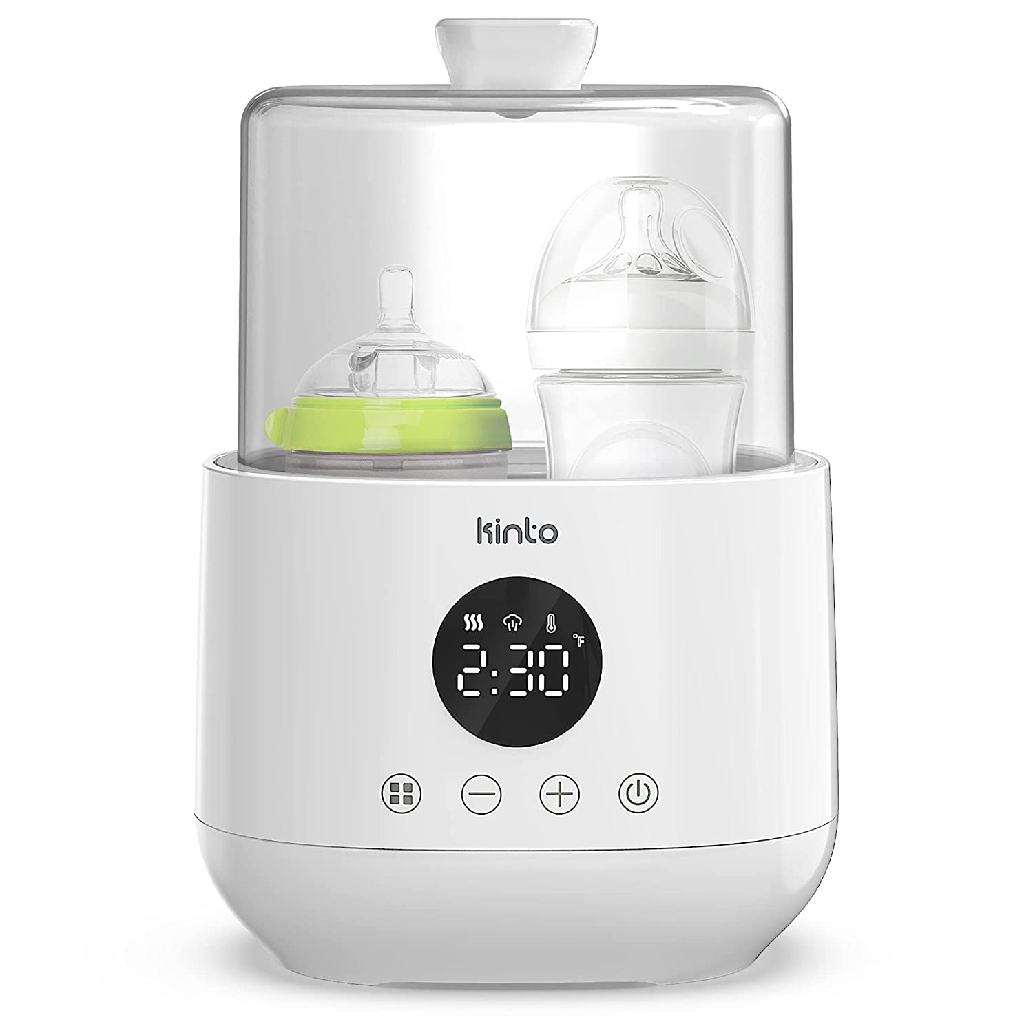 Double Baby Bottle Warmer and Sterilizer for Fast Heating