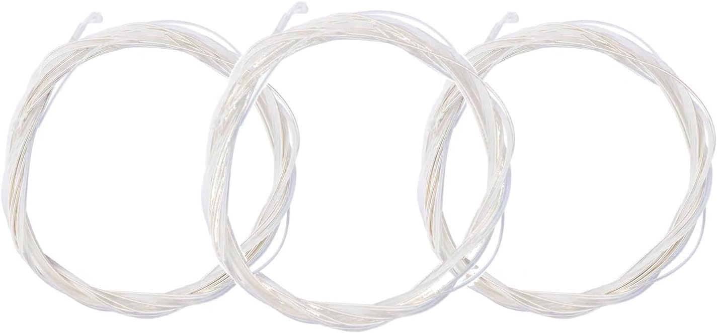 LinnWell Clear Nylon Guitar Strings 3 Sets