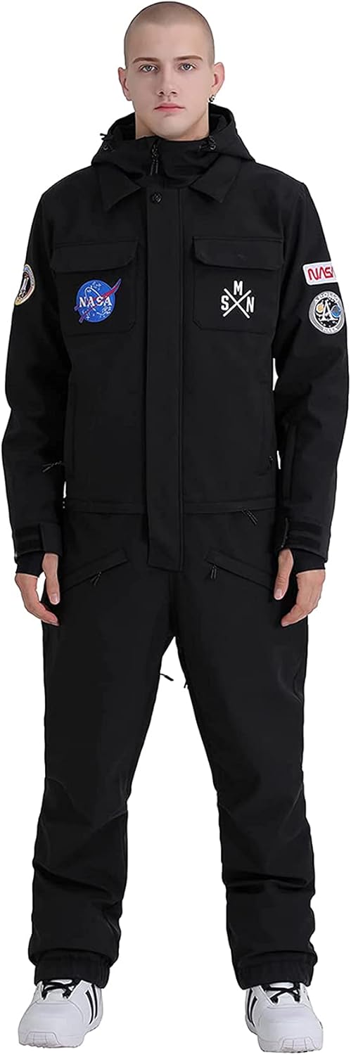 GSOU SNOW Insulated One-Piece Ski Suit