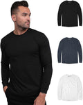Into The AM Long Sleeve Tee for Men S-3 XL - Lightweight Comfort