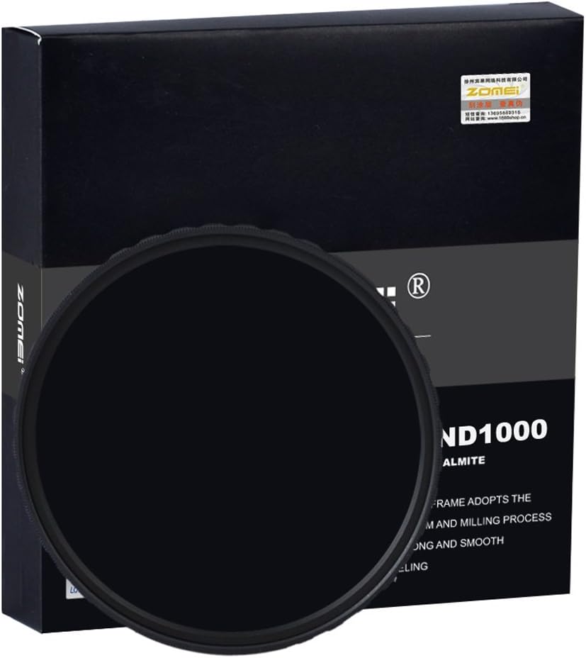 Zomei Circular 52mm Ultra Slim HD ND1000 Lens Filter Review