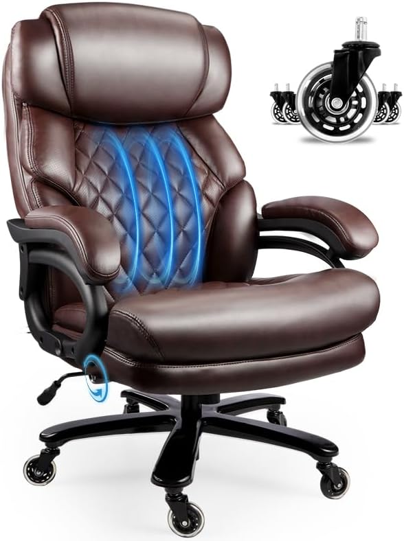 600LBS Big & Tall Office Chair - Ultimate Comfort & Support