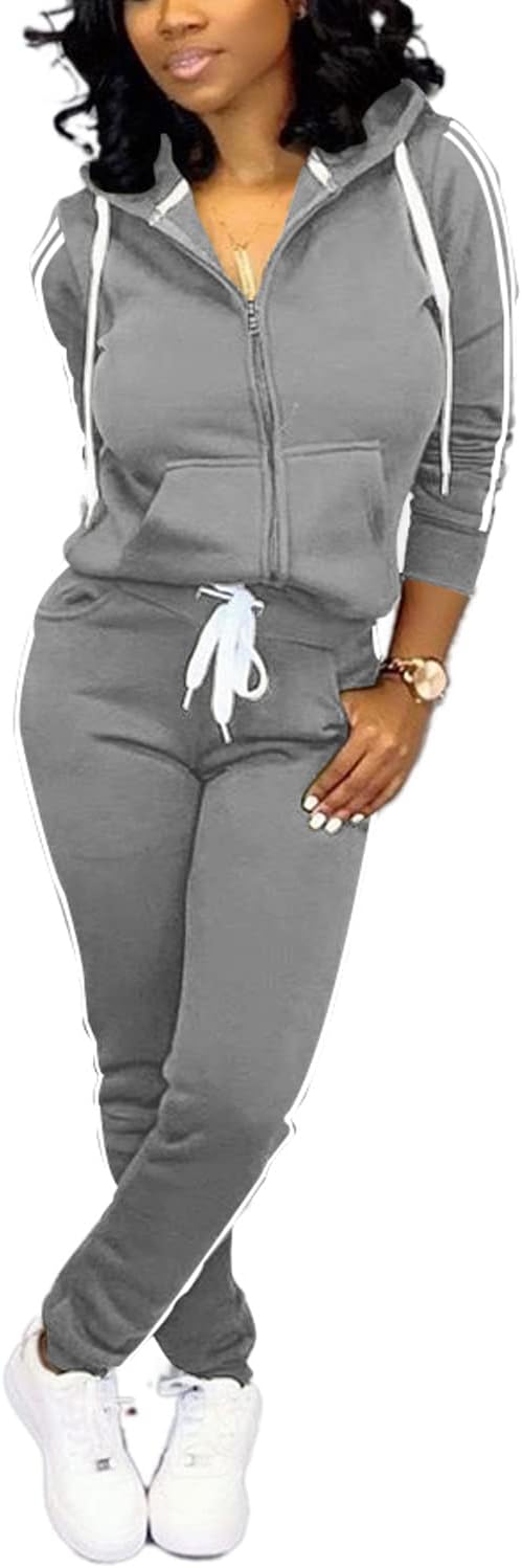TOPSRANI Womens Two Piece Outfits Casual Tracksuit Set Review